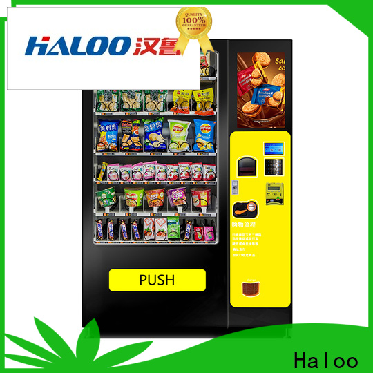 Haloo professional elevator vending machine manufacturer for mall