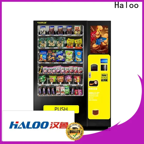 Haloo locker vending machines wholesale for snack
