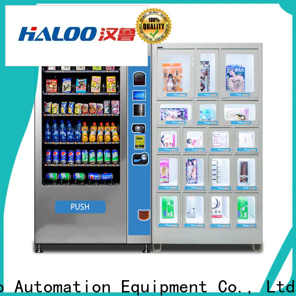 Haloo cabinet vending machine manufacturer