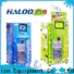 Haloo new ice vending machine near me wholesale for snack