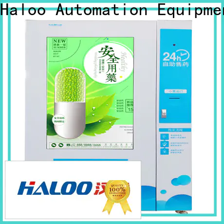 Haloo convenient medical vending machine manufacturer outdoor