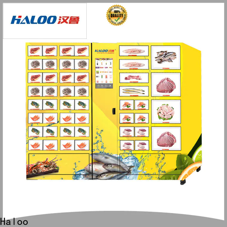 Haloo cabinet vending machine factory for shopping mall