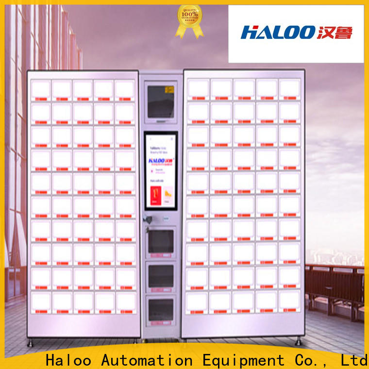 Haloo locker vending machines wholesale for shopping mall