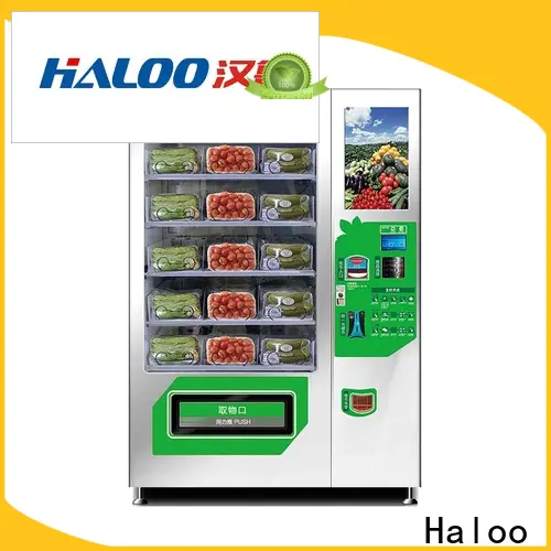 Haloo cool vending machines factory for drinks