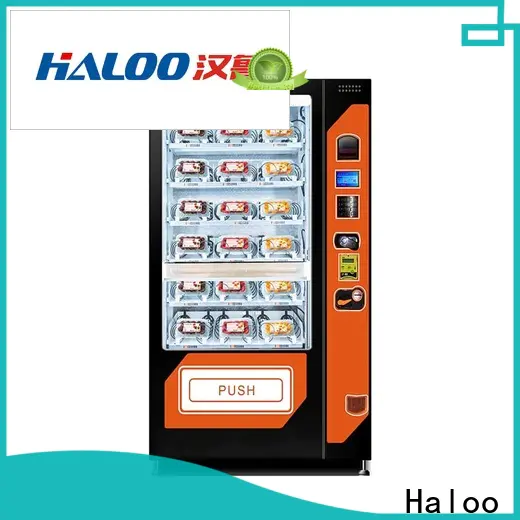 Haloo durable cool vending machines design for fragile goods