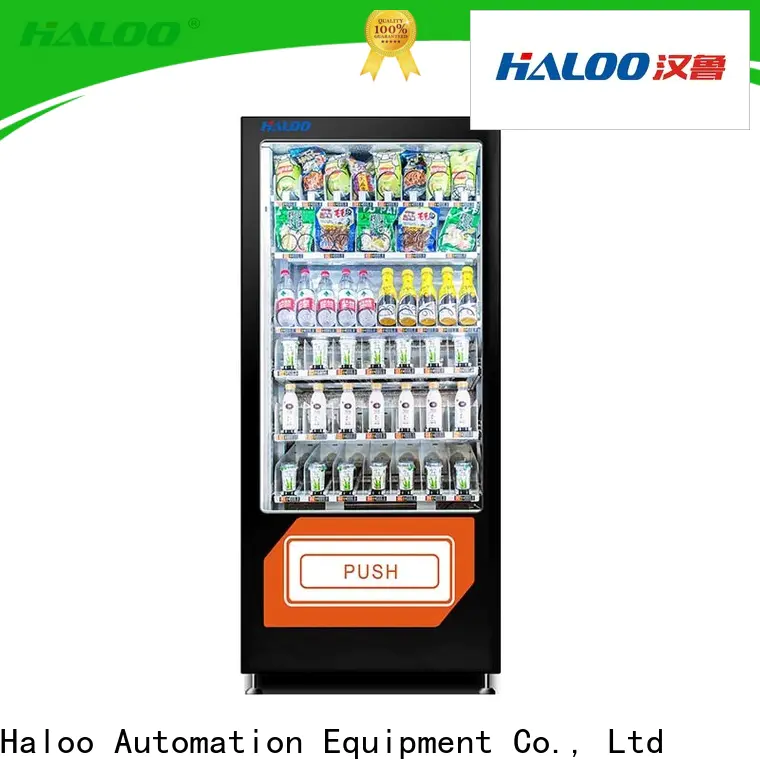 Haloo cabinet vending machine wholesale for snack