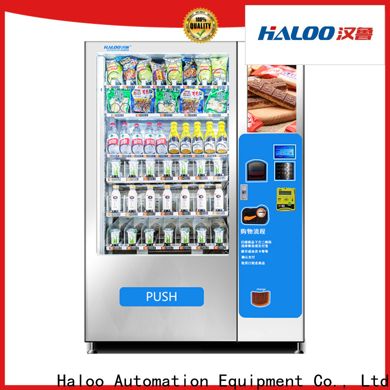 Haloo elevator vending machine supplier outdoor
