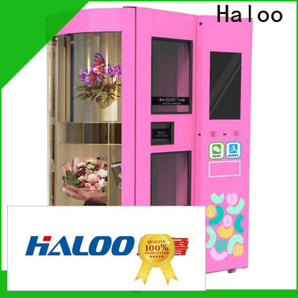 Haloo personalised vending machine supplier for food