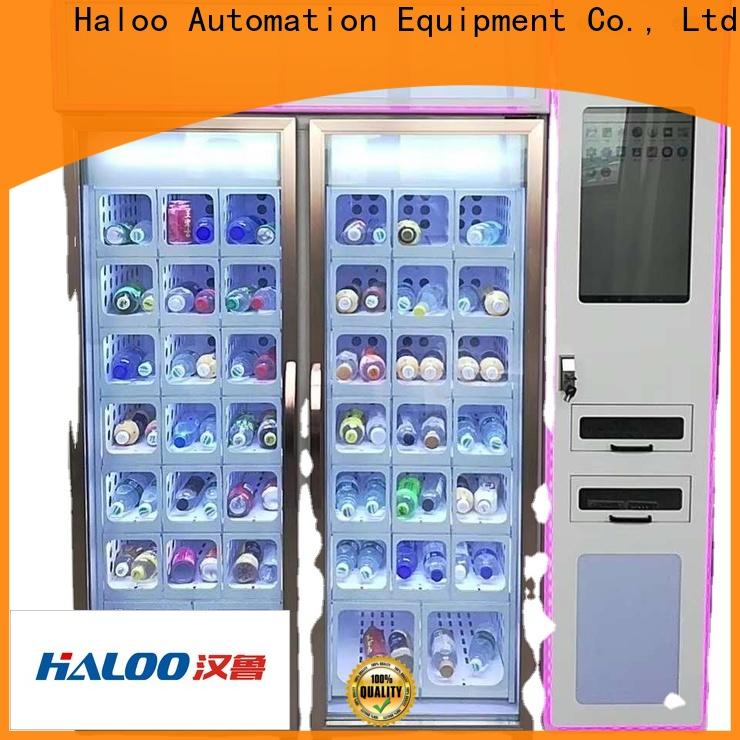 Haloo locker vending machines factory