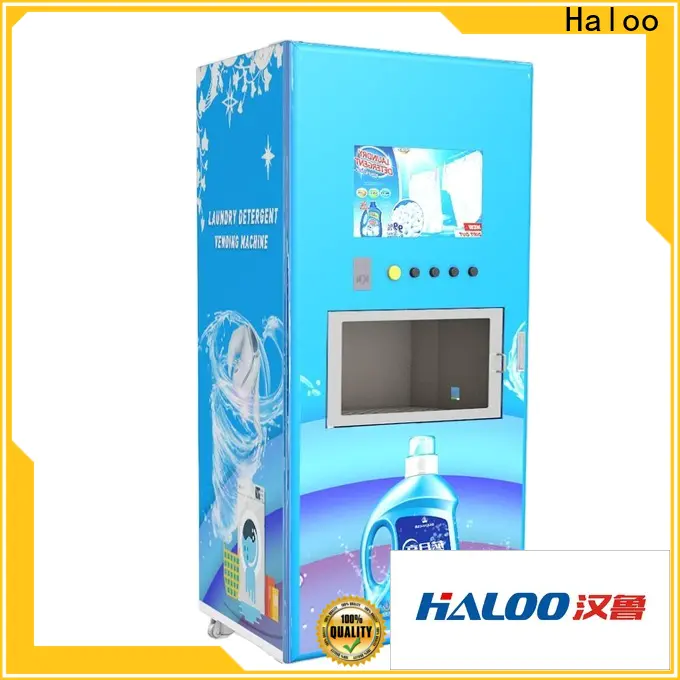 Haloo professional non refrigerated vending machine supplier outdoor