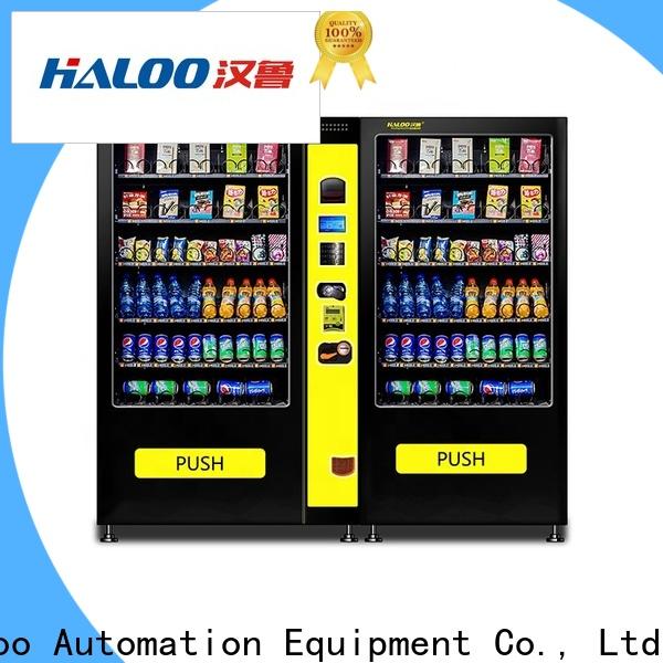 Haloo cost-effective combo vending machines supplier outdoor