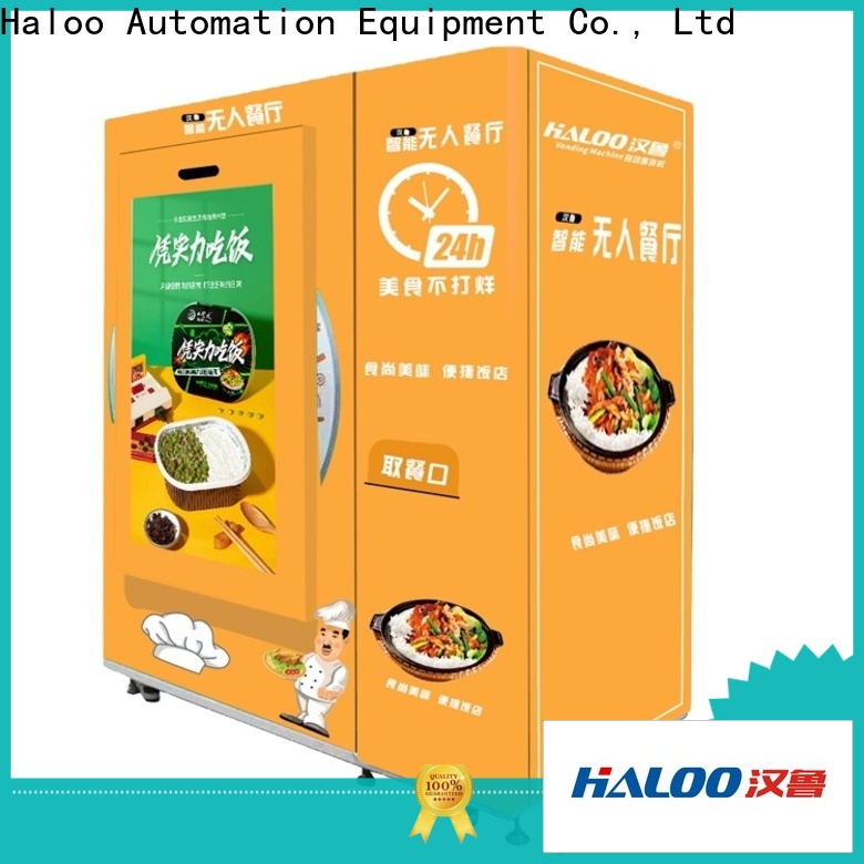 antitheft vending machine with elevator manufacturer outdoor Haloo