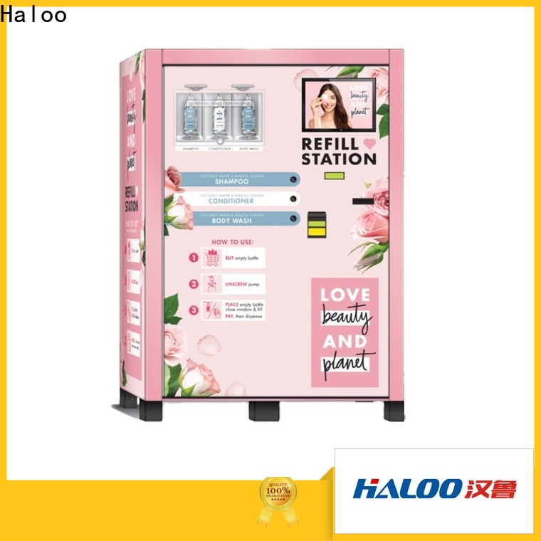 Haloo convenient non refrigerated vending machine wholesale outdoor
