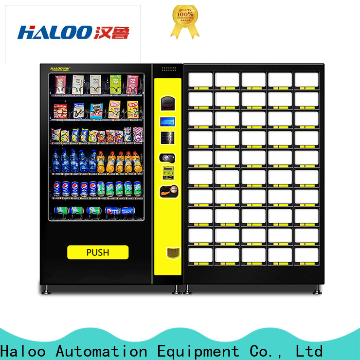 Haloo vending machine with elevator wholesale for drink