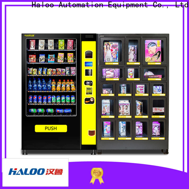 Haloo professional elevator vending machine wholesale for shopping mall