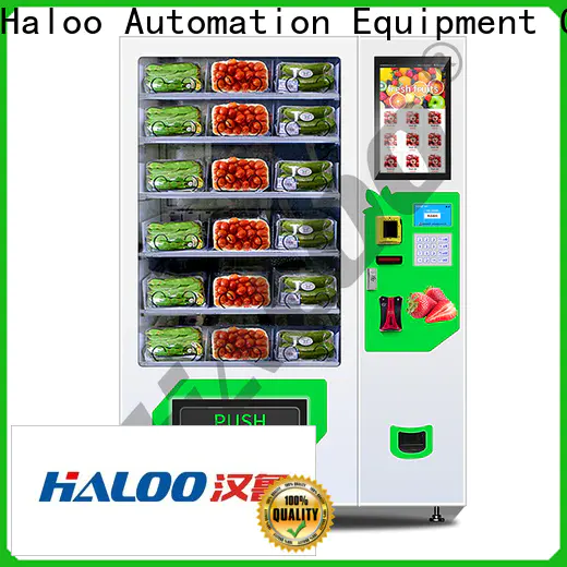 Haloo durable sandwich vending machine factory for red wine