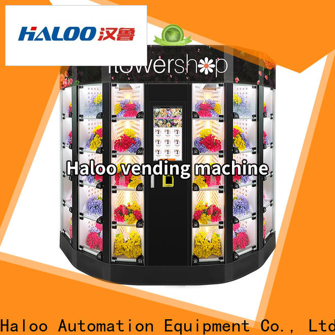 Haloo Intelligent floral vending machine wholesale for shopping mall