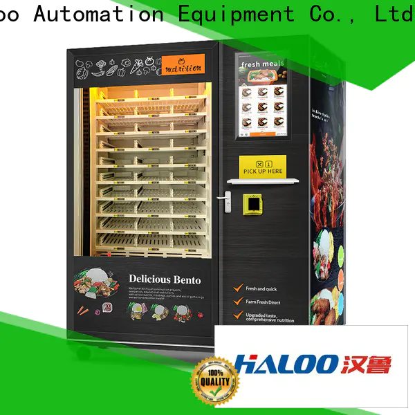 touch screen hot snack vending machine factory for drink