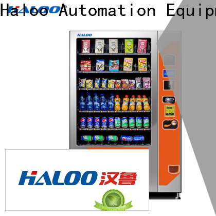 Haloo high-quality soda snack vending factory direct supply for snack