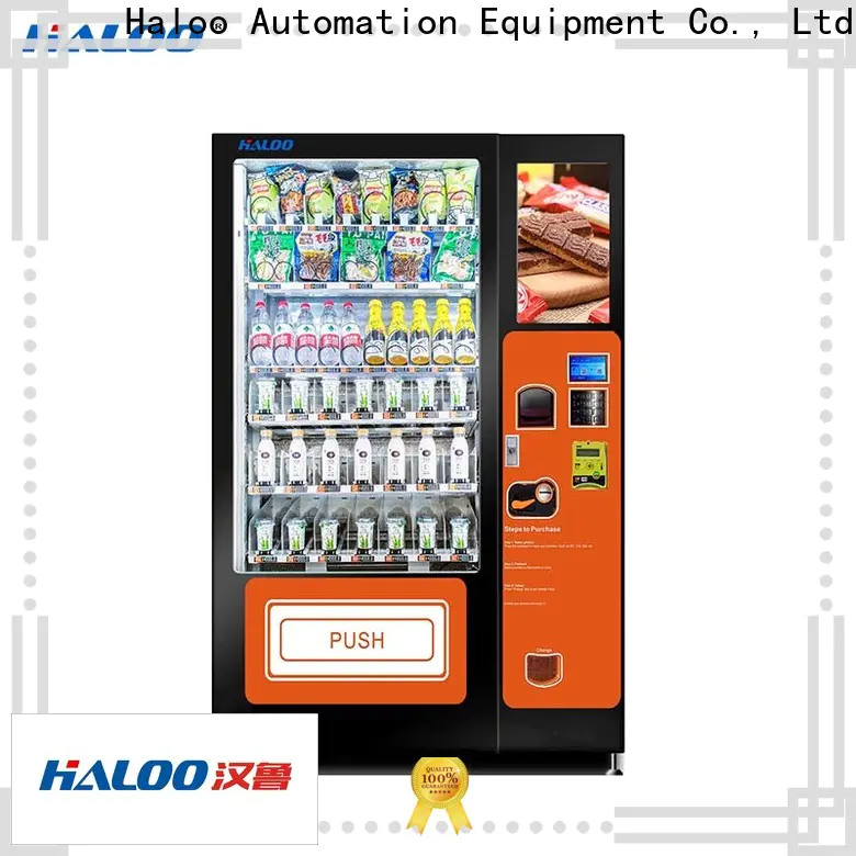 Haloo water vending machine design for red wine