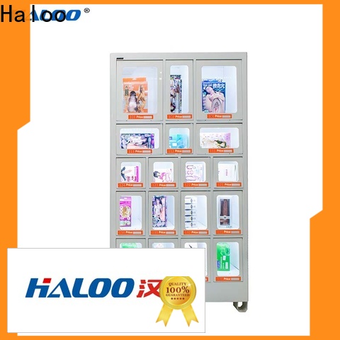 Haloo locker vending machine manufacturer for shopping mall