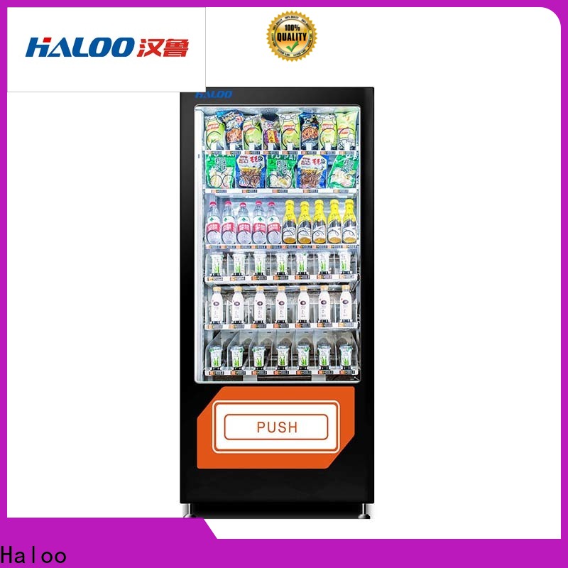 Haloo smart locker vending machines manufacturer for drink