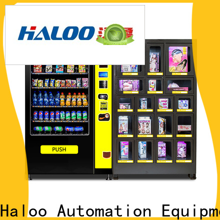 Haloo locker vending machine supplier for shopping mall