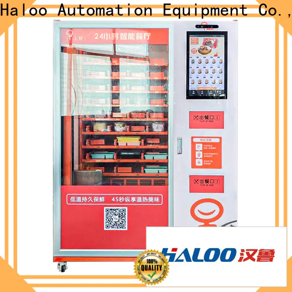 high capacity hot food vending machine manufacturer for food