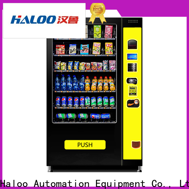 Haloo smart elevator vending machine supplier for food