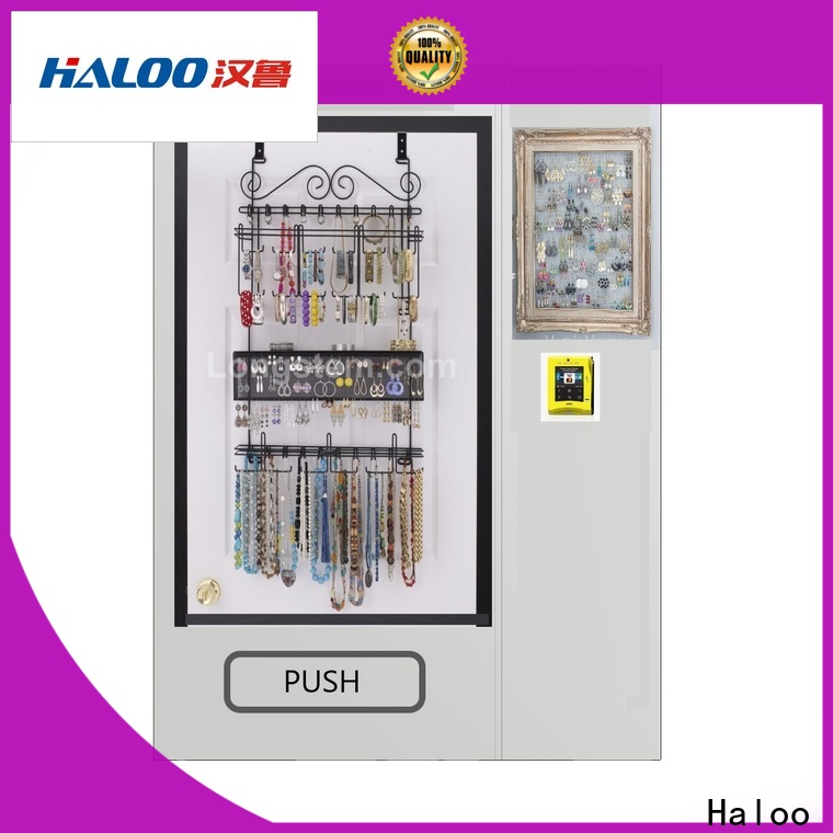Haloo professional vending machine supplier for shopping mall
