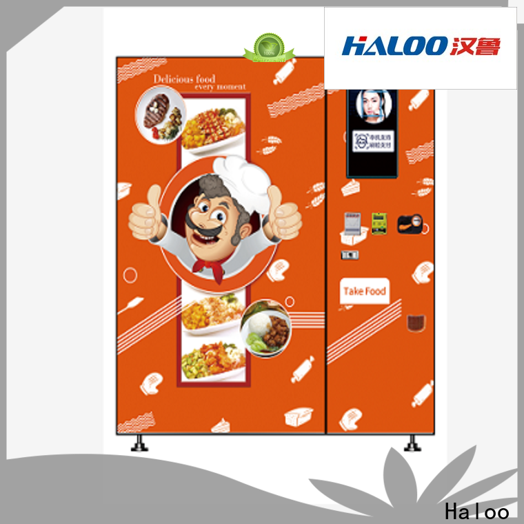 Haloo professional elevator vending machine wholesale for food