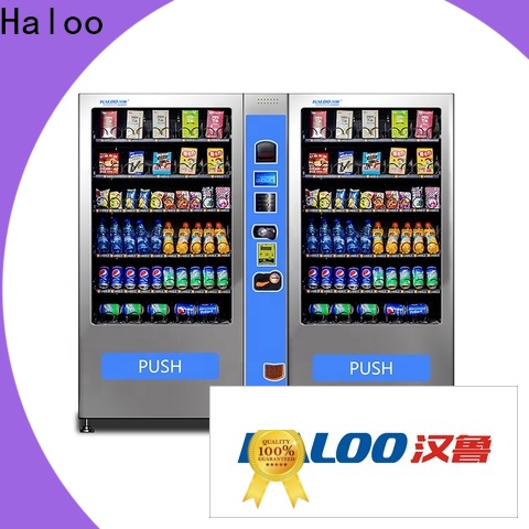 Haloo OEM & ODM combo vending machines factory for shopping mall
