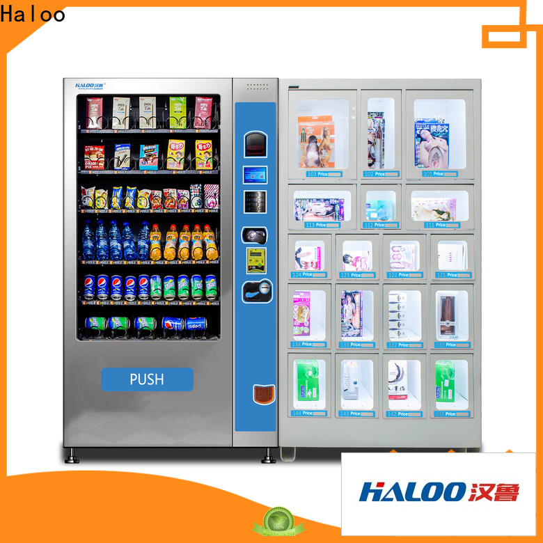 Haloo cabinet vending machine supplier for drink