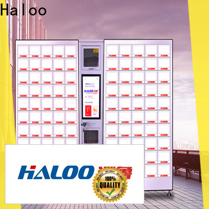 Haloo cost-effective locker vending machines supplier for food