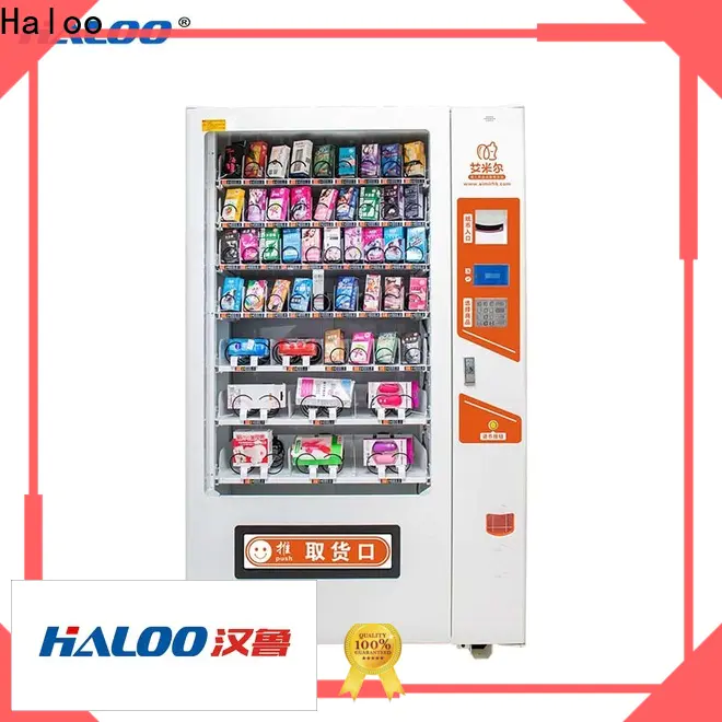 Haloo high capacity sex vending machine wholesale for pleasure