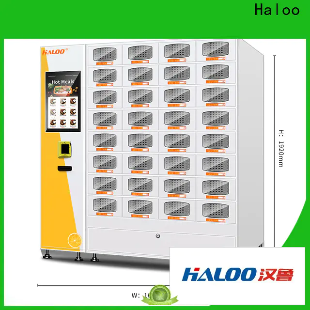 anti-theft heated food vending machine supplier for drink