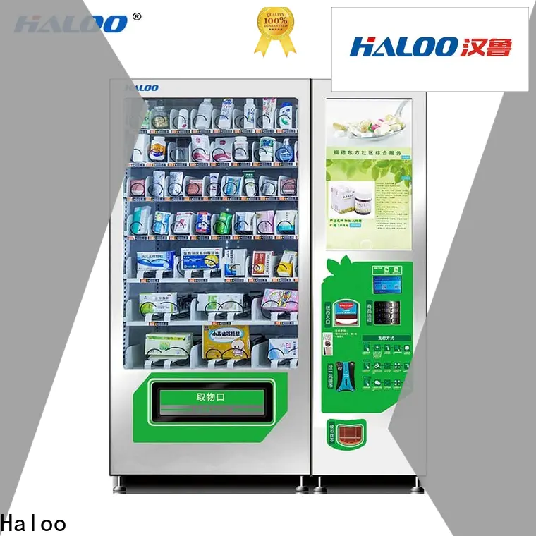 Haloo smart soda vending machine design for merchandise