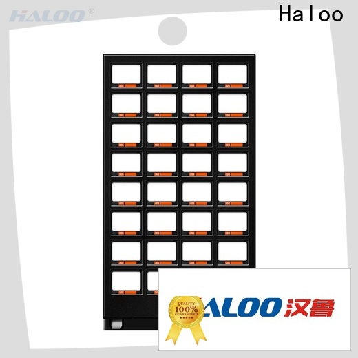 Haloo high capacity locker vending machine manufacturer for snack