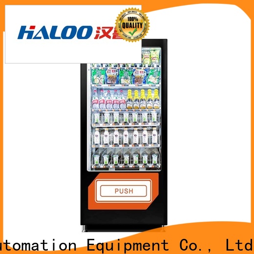 Haloo cost-effective locker vending machines factory for snack
