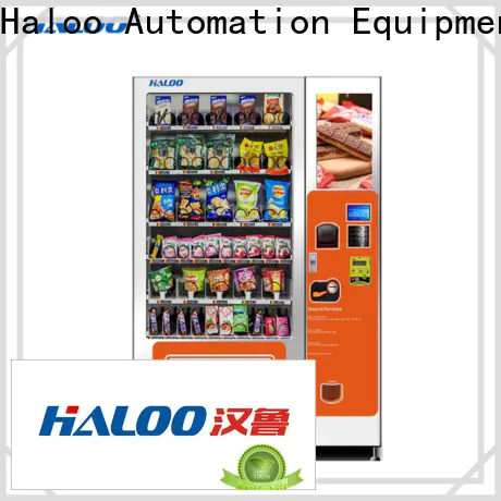 Haloo tea vending machine design for food