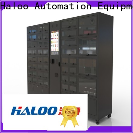 Haloo combo vending machines supplier for shopping mall