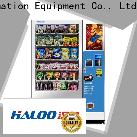 Haloo vending machine price wholesale outdoor