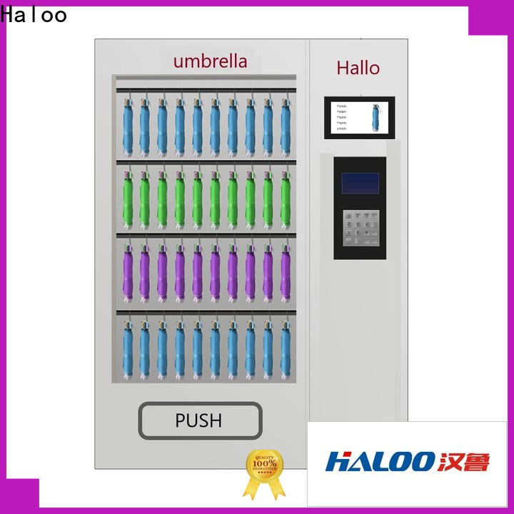 smart non refrigerated vending machine manufacturer Haloo