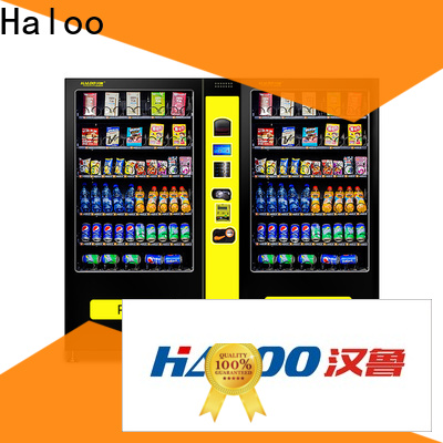 Haloo cheap vending machines factory for food