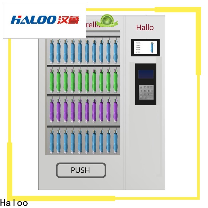 Haloo high quality vending machine wholesale for shopping mall