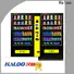 Haloo high quality combo vending machines factory for food