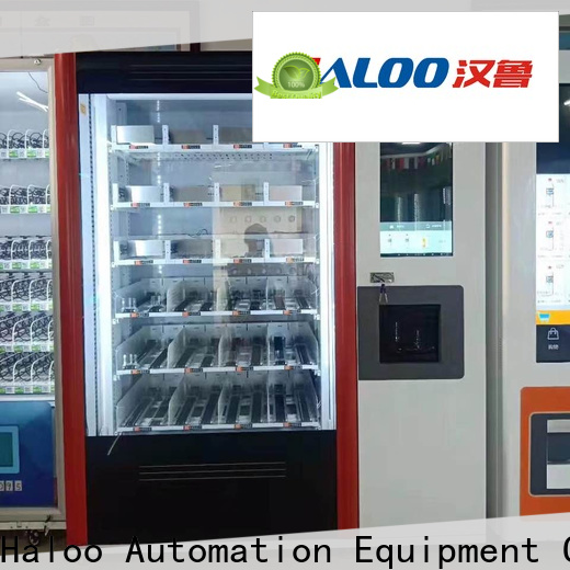 Haloo smart elevator vending machine factory for drink