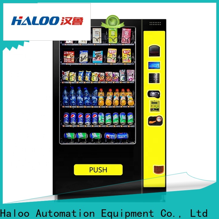 Haloo vending machine with elevator manufacturer outdoor