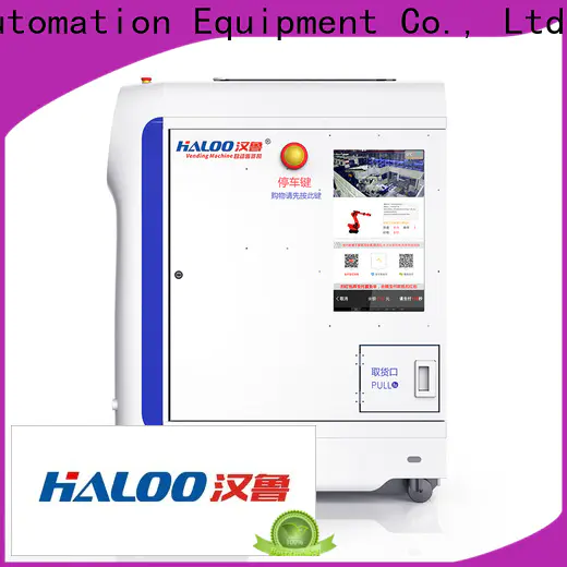 Haloo customized vending machine supplier for snack