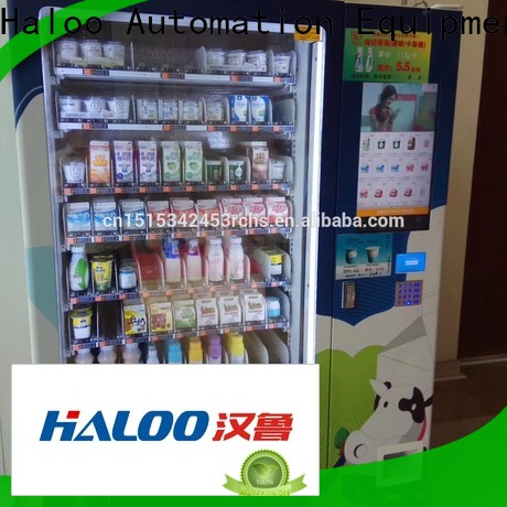 Haloo smart elevator vending machine supplier for mall